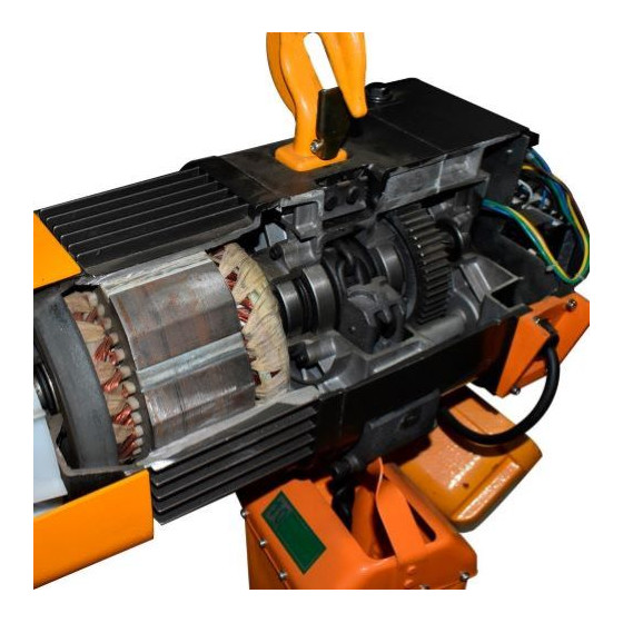 Stacionární elektrický řetězový kladkostroj 500kg 6m 220V HHBDII0.5-01 s dvourychlostním zdvihem