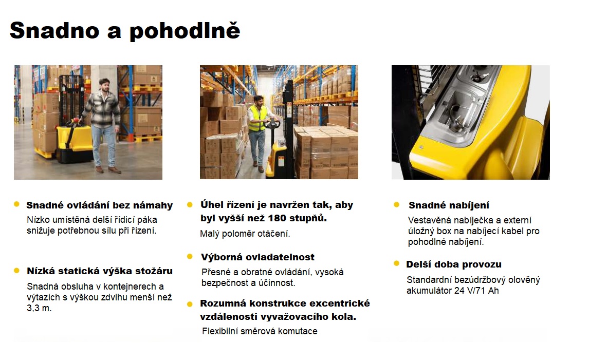 Snadne ovladani a obsluha WS15H